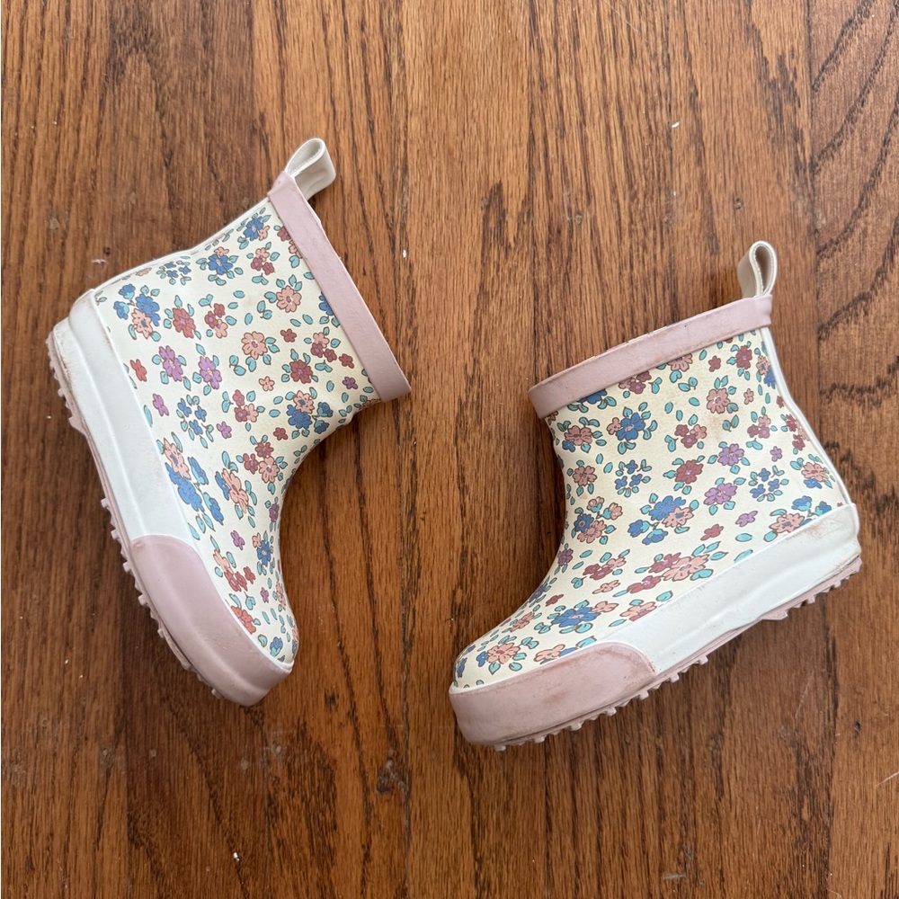 H&M Toddler Floral Rain Boots